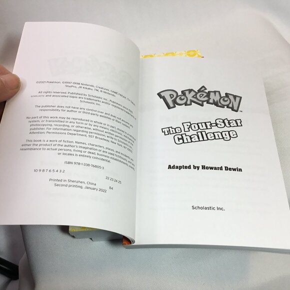 Vintage Pokémon Scholastic Book Lot Of 4 2022 Pokémon Books - Picture 6 of 7